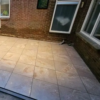 Keramisch terras