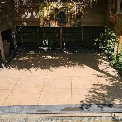 Romantische patio