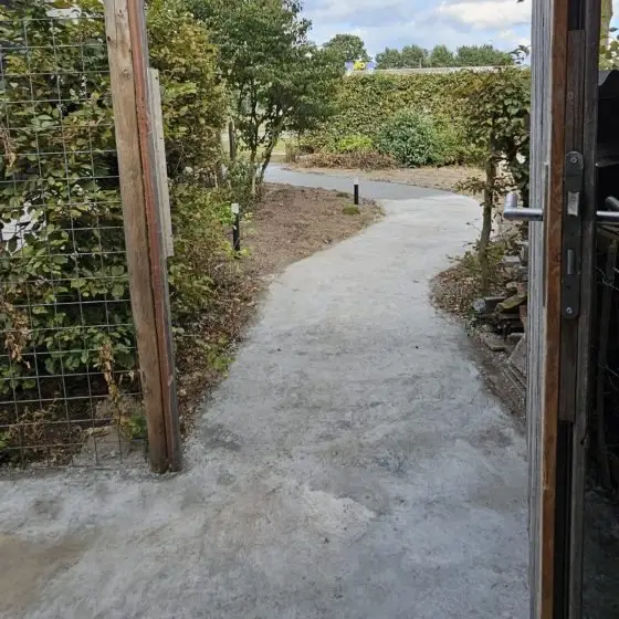 Tuinpad in Milsbeek